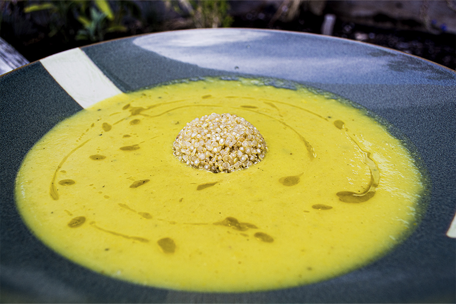 Curried Summer Squash Soup
