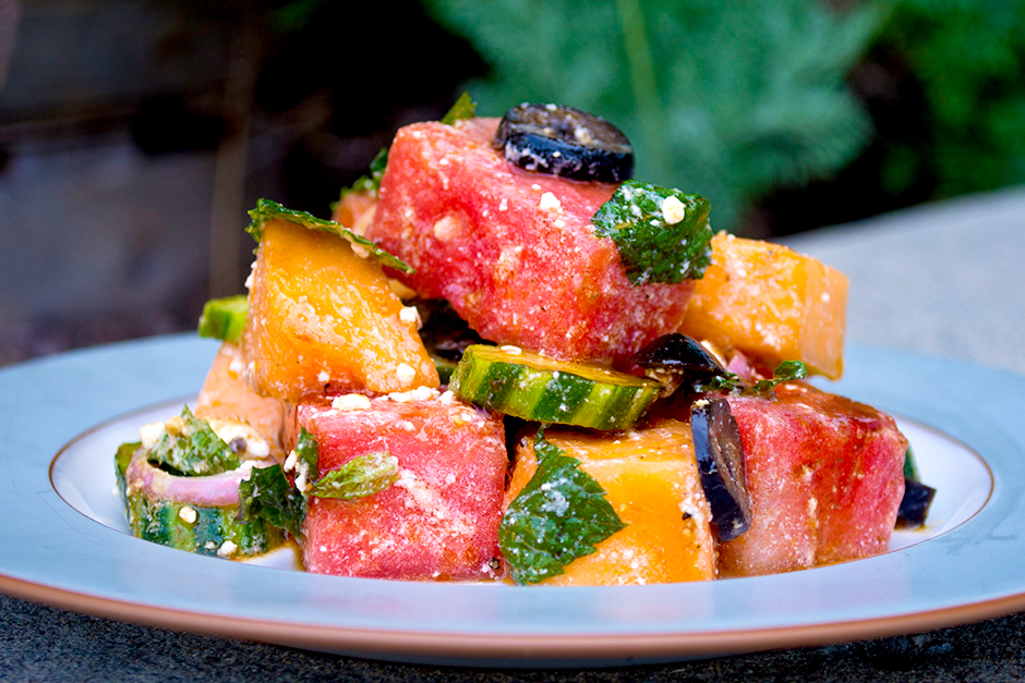 Savory Melon Salad