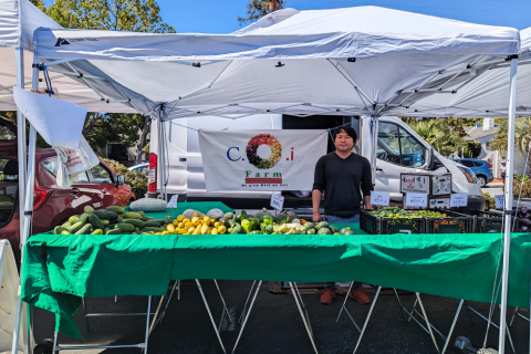 COI Farm at 25th Ave farmers market