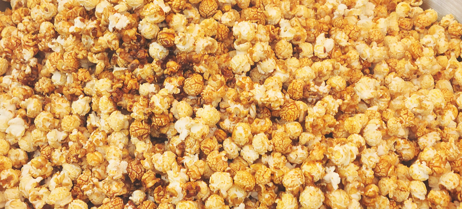 Popped corn at the Irvington Farmers' Market 