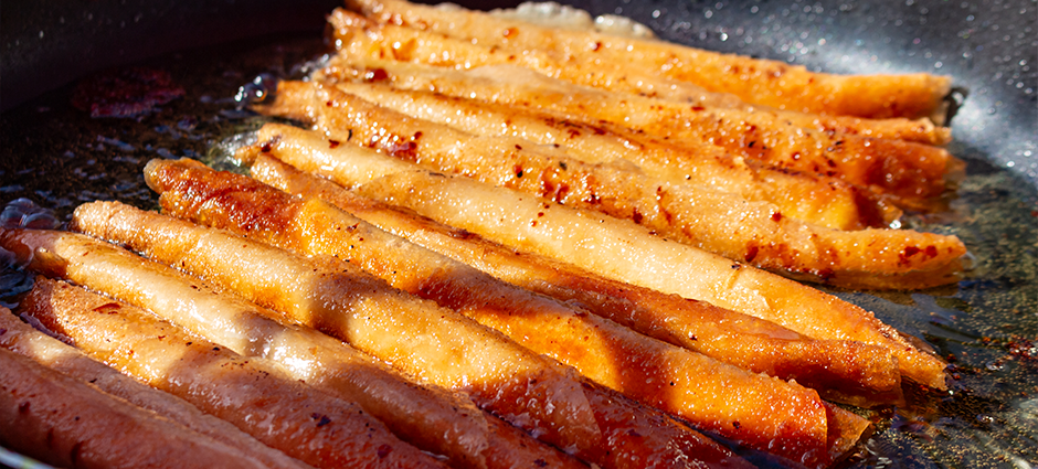 Ching's Turo Turo fried rolls in a pan